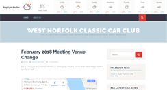 Desktop Screenshot of classiccarclub.org.uk